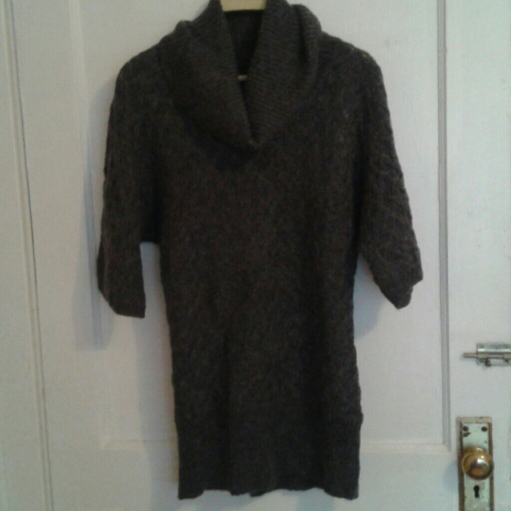 Gray Sweater dress